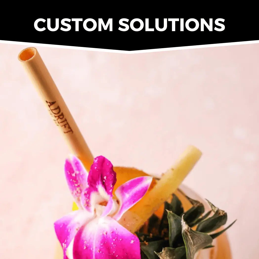 Customes Using Straw Shop Custom Branded Drinking Straws & Cutlery – Holy City Straw Company
