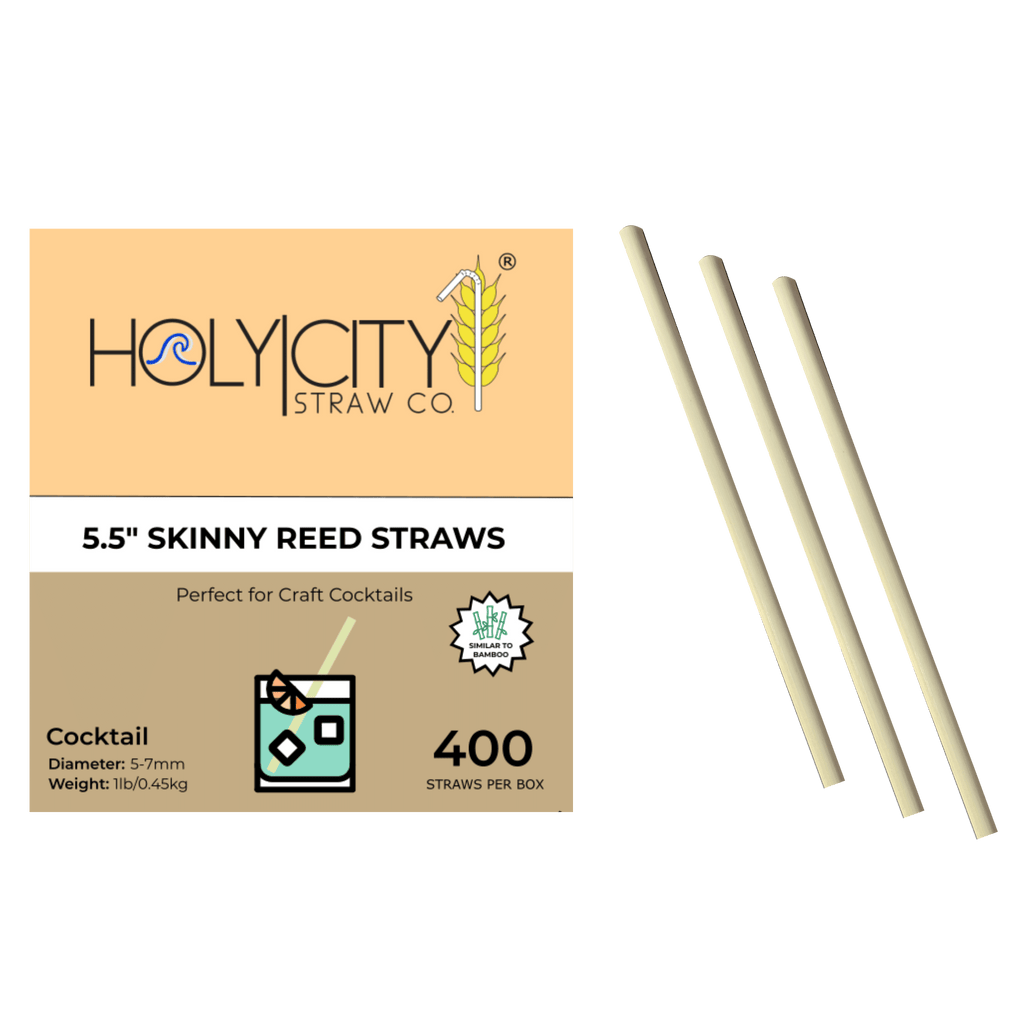 5.5" Skinny Reed Straws