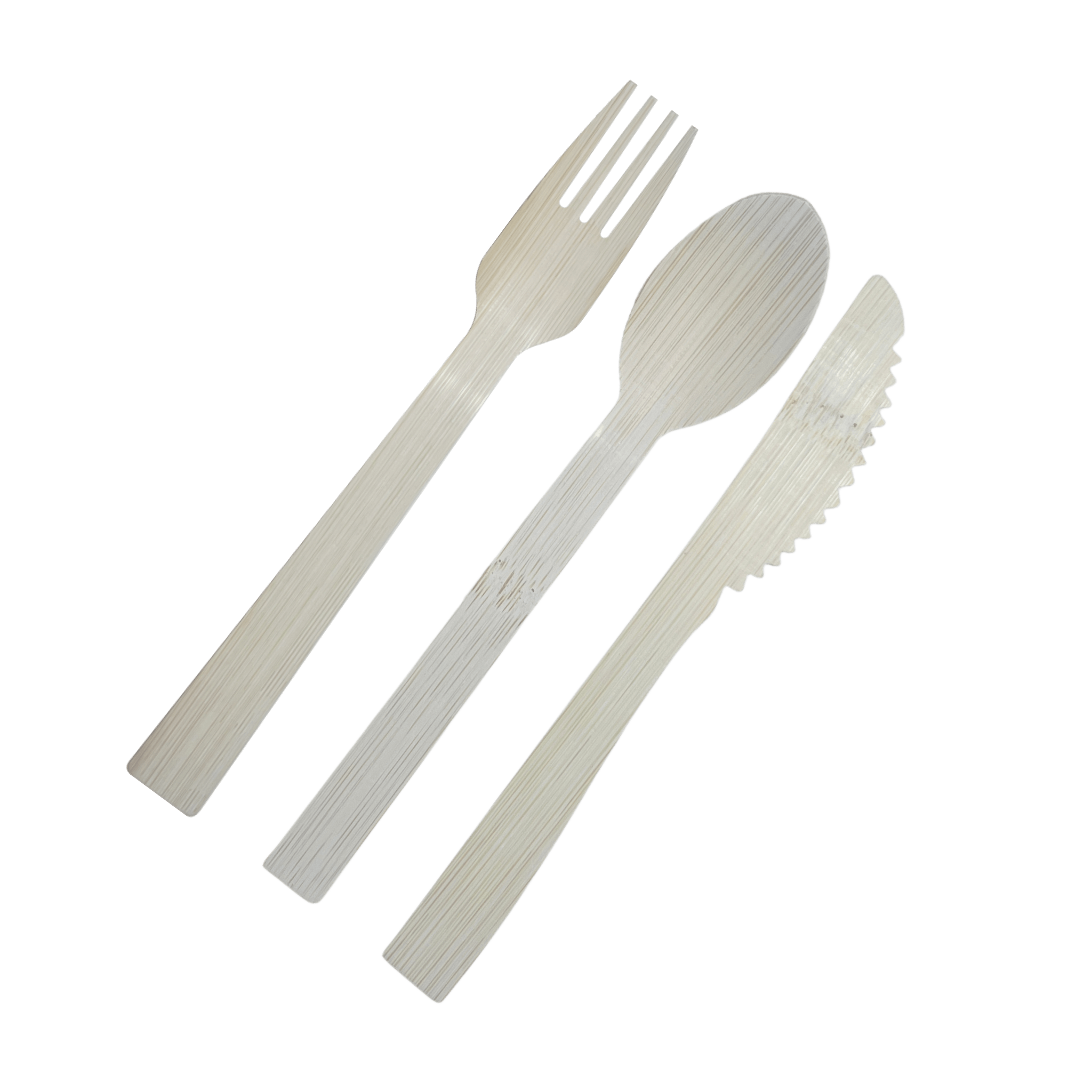 Bamboo Cutlery | Unwrapped | Sample