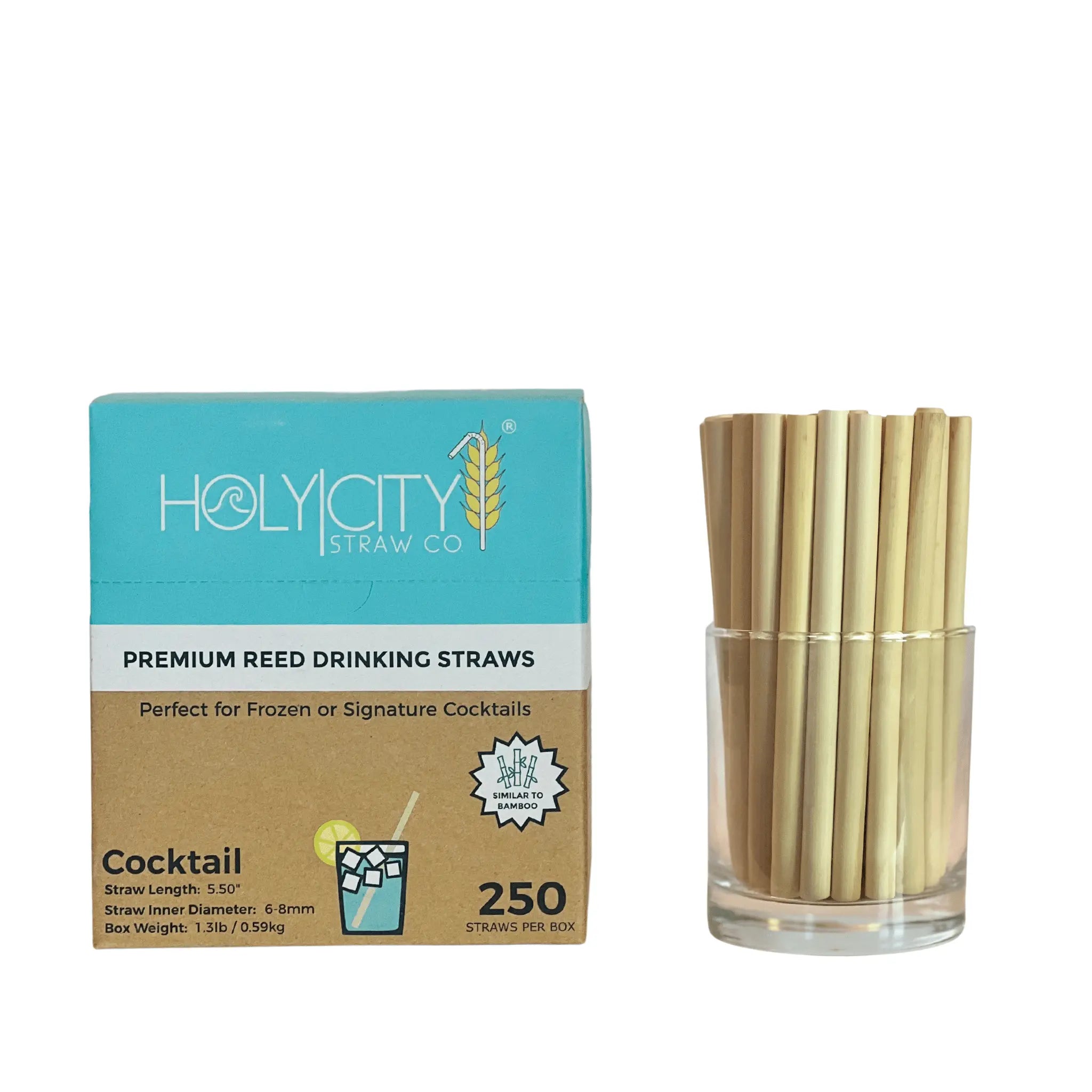Shop Reed Straws | Sustainable & Certified Compostable – Holy City ...