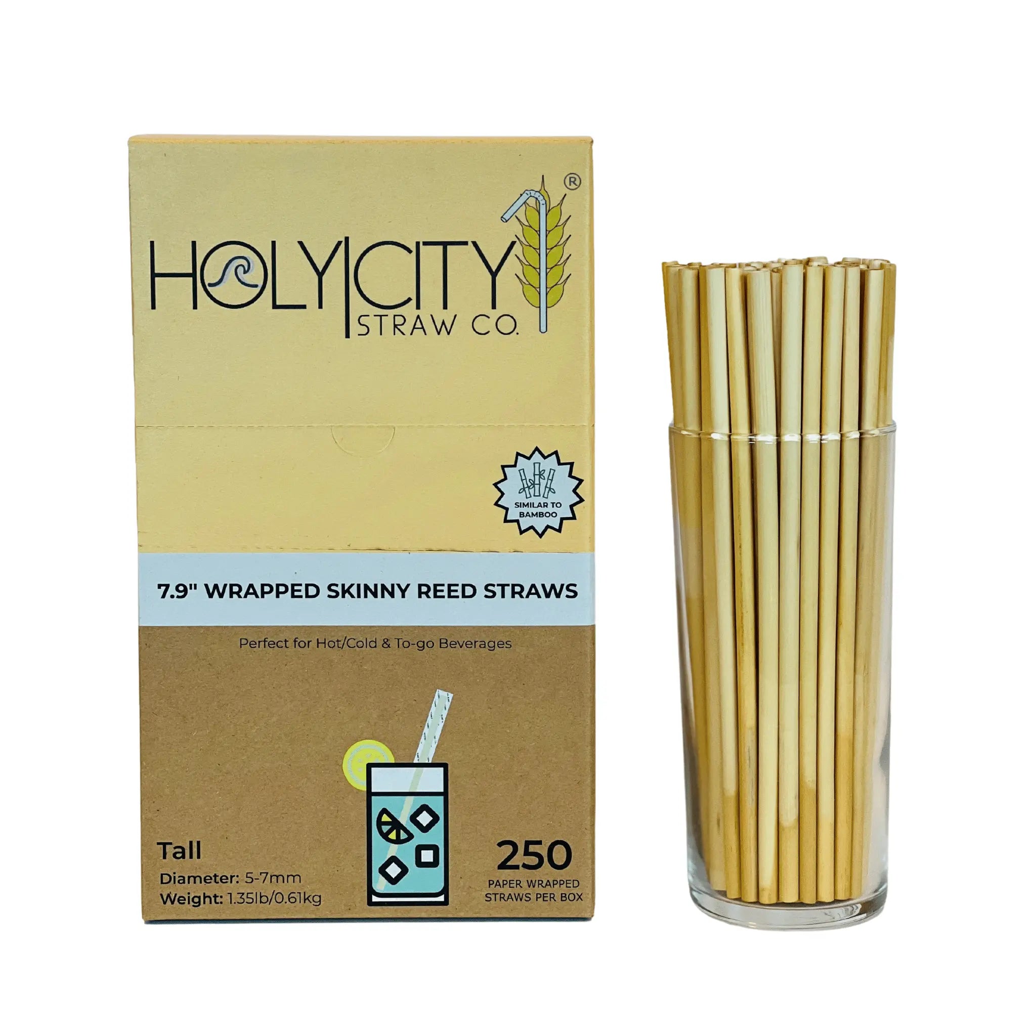 Shop Reed Straws | Sustainable & Certified Compostable – Holy City ...