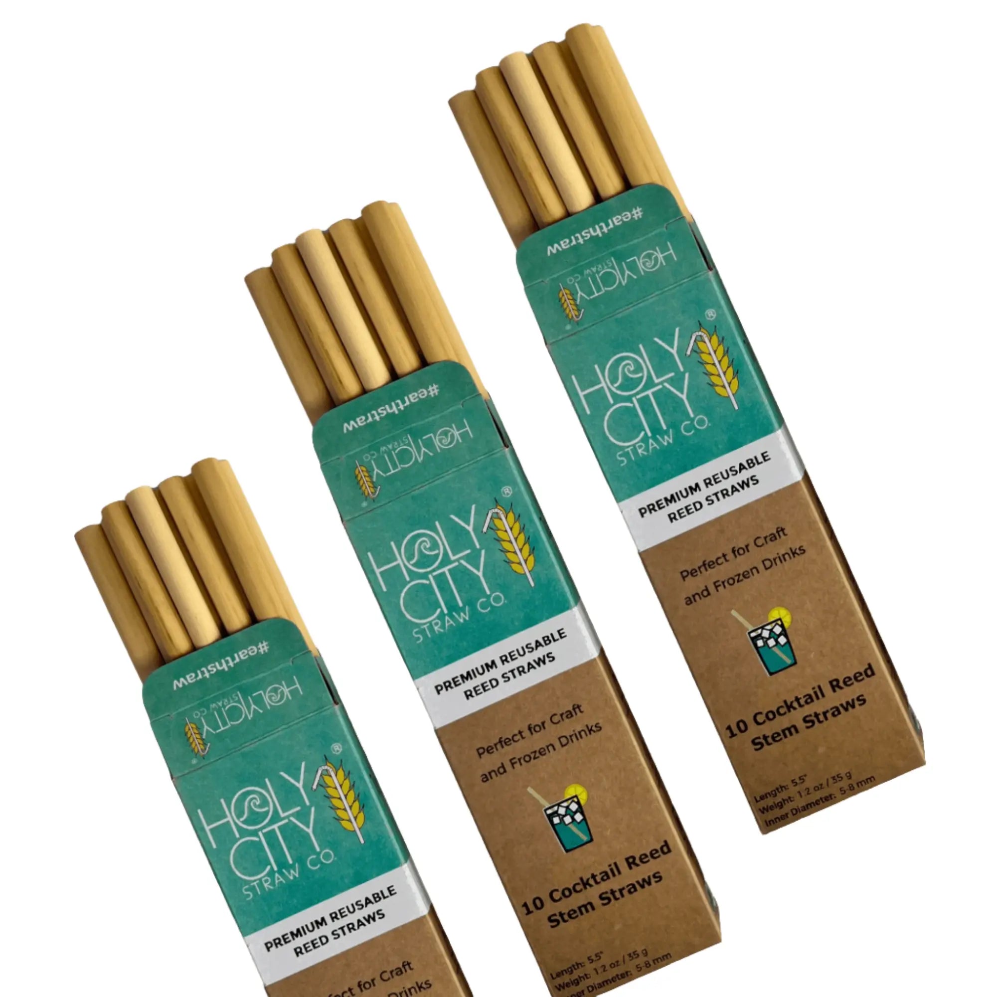 Brown Straw Reed 5.5