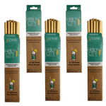 5 Pack Bundle of Holy City Straw Company Tall Reusable Reed Straws stagger