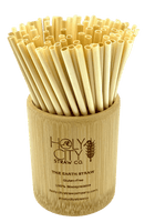 Holy City Straw Company Branded small Bamboo Straw Holder